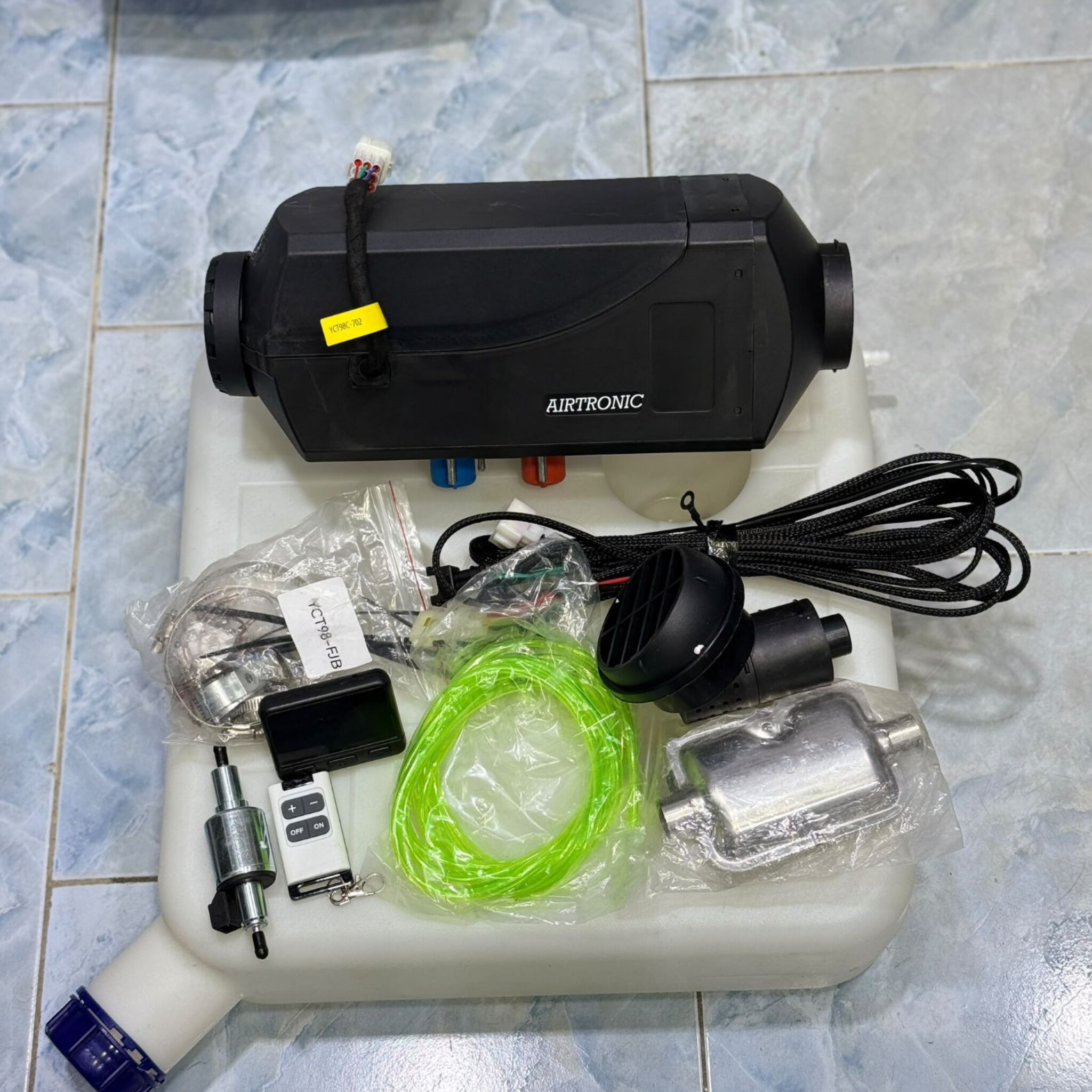 بخاری درجا اسکانیایی روسی مدل Air Tronic D2S